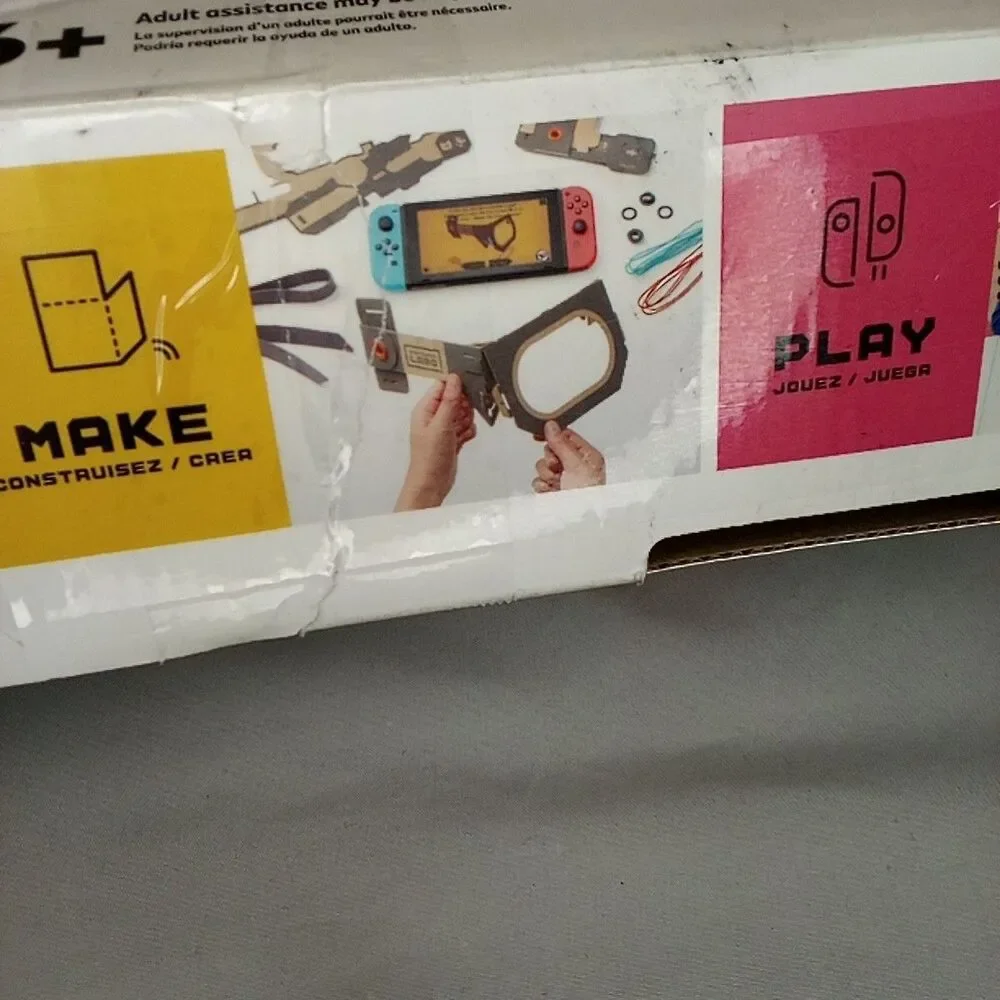 Nintendo Labo Toy Con 2 Robot Kit Switch 2018 Cardboard Build Set Complete Game
